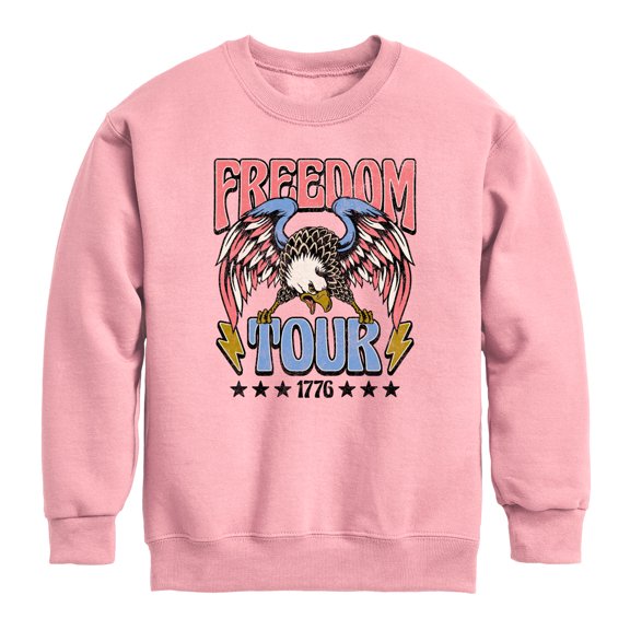 Instant Message - Freedom Tour 1776 - Youth Crew Fleece Sweatshirt