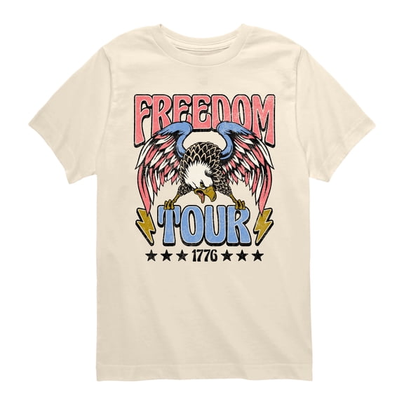 Instant Message - Freedom Tour 1776 - Youth Short Sleeve Graphic T-shirt