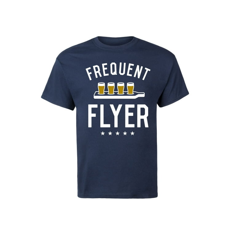 Instant Message Frequent Flyer Flight Of Beer Men s Short