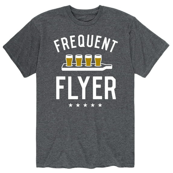Instant Message - Frequent Flyer Flight Of Beer - Men's Short Sleeve Graphic T-Shirt