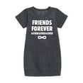 thumbnail image 1 of Instant Message - Friends Forever And Ever  - Girls Ss Fleece Dress, 1 of 5