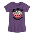 thumbnail image 1 of Instant Message - Friends Pho Ever 1 - Girls Fitted Short Sleeve Tee, 1 of 6