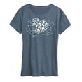thumbnail image 1 of Instant Message - Frog On Lily Pad - Women's Short Sleeve Graphic T-Shirt, 1 of 6