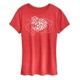 thumbnail image 1 of Instant Message - Frog On Lily Pad - Women's Short Sleeve Graphic T-Shirt, 1 of 6