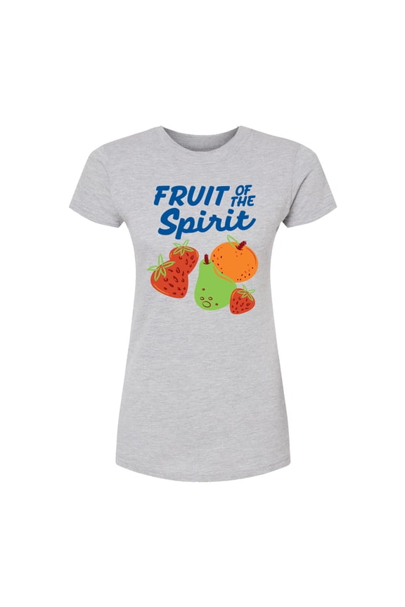 - Fruit Of The Spirit - Juniors Fitted Short Sleeve Graphic T-Shirt