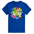 thumbnail image 1 of Instant Message - Fruit Stamps Short Sleeve Graphic T-Shirt, 1 of 5