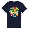 thumbnail image 1 of Instant Message - Fruit Stamps Short Sleeve Graphic T-Shirt, 1 of 5