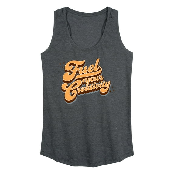 Instant Message - Fuel Your Creativity - Women's Racerback Tank Top