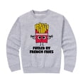 thumbnail image 1 of Instant Message - Fueled By French Fries - Kids Crew Fleece, 1 of 5