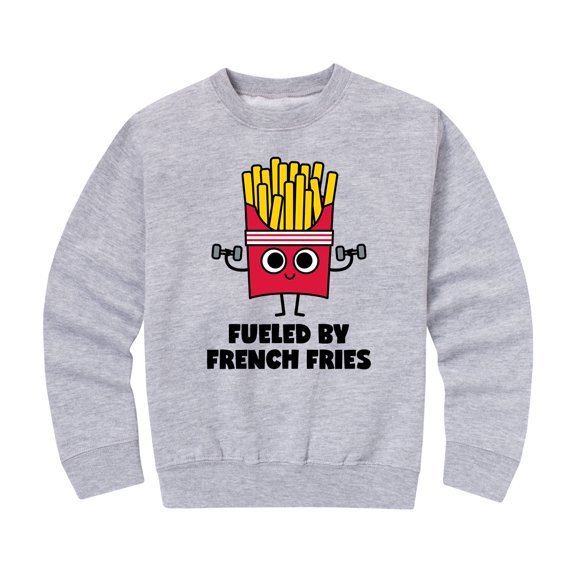 Instant Message - Fueled By French Fries - Kids Crew Fleece