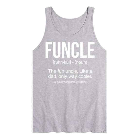 Instant Message - Funcle Definition - Men's Jersey Tank