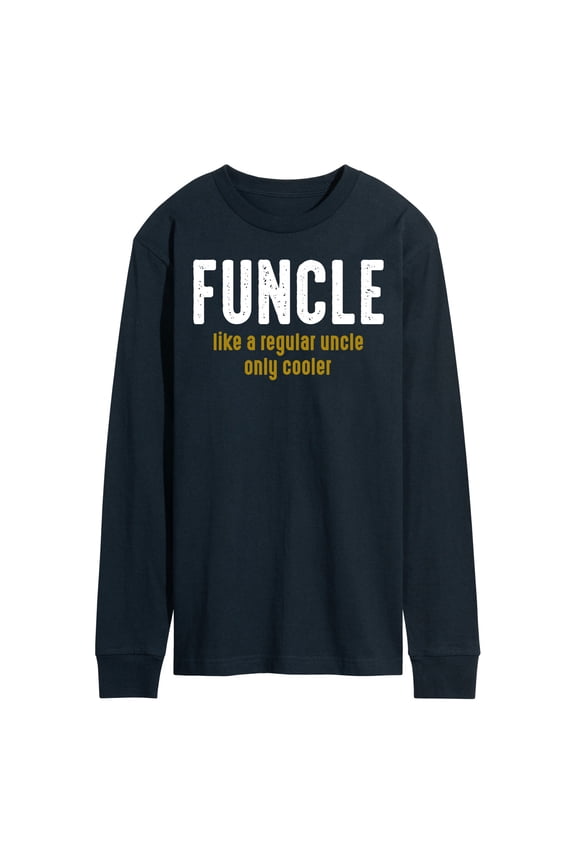 - Funcle Definition - Men's Long Sleeve T-Shirt
