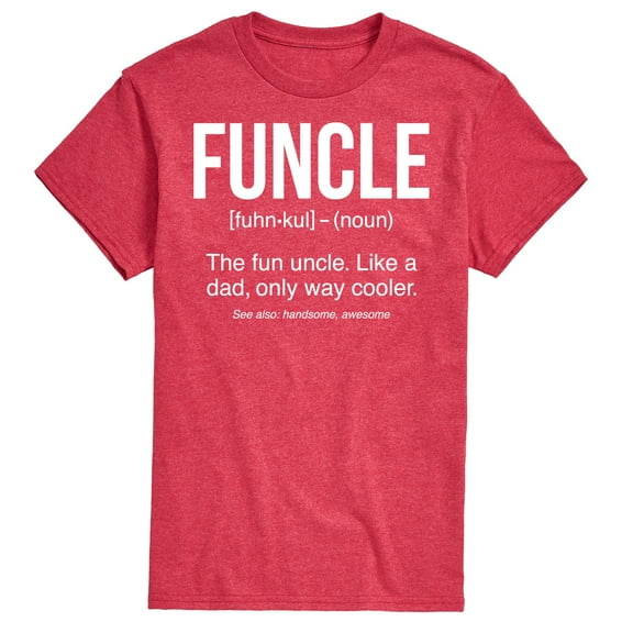Instant Message - Funcle Definiton - Men's Short Sleeve Graphic T-Shirt