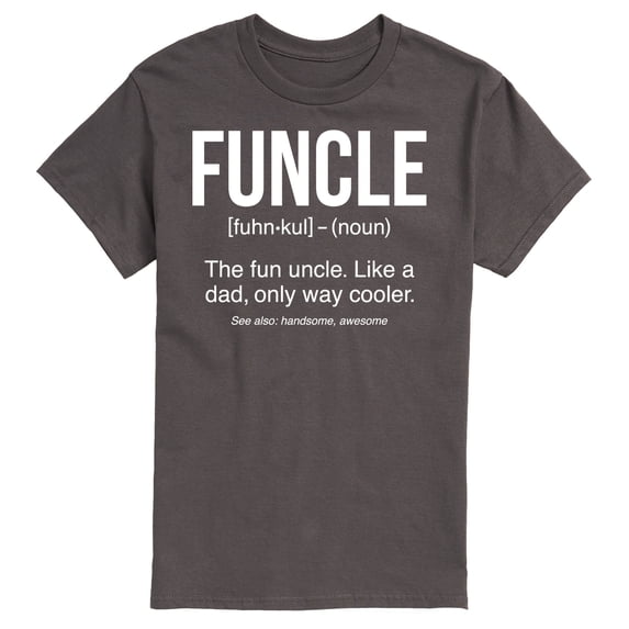 Instant Message - Funcle Definiton - Men's Short Sleeve Graphic T-Shirt