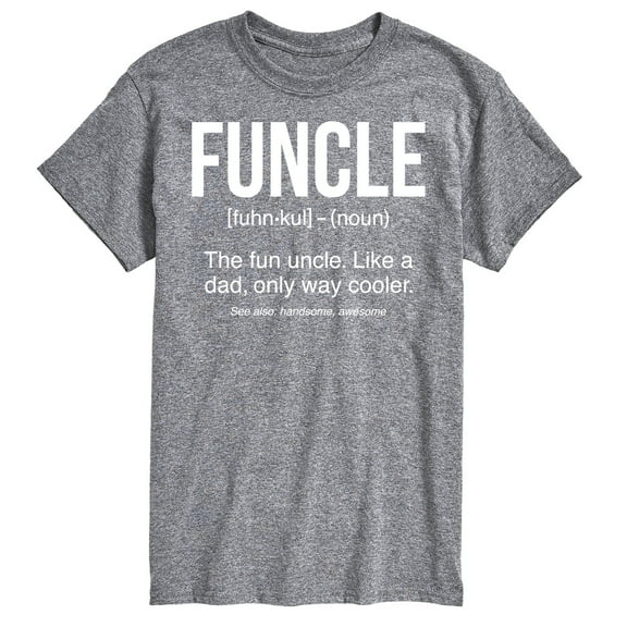 Instant Message - Funcle Definiton - Men's Short Sleeve Graphic T-Shirt