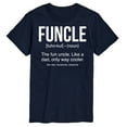 thumbnail image 1 of Instant Message - Funcle Definiton - Men's Short Sleeve Graphic T-Shirt, 1 of 6