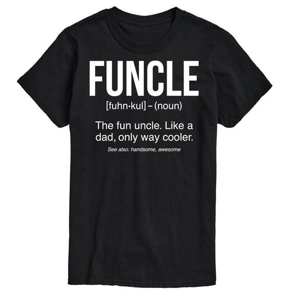 Instant Message - Funcle Definiton - Men's Short Sleeve Graphic T-Shirt