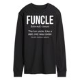 thumbnail image 1 of Instant Message - Funcle Defintion - Men's Long Sleeve T-Shirt, 1 of 6