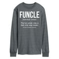 thumbnail image 1 of Instant Message - Funcle Defintion - Men's Long Sleeve T-Shirt, 1 of 6