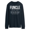 thumbnail image 1 of Instant Message - Funcle Defintion - Men's Long Sleeve T-Shirt, 1 of 6