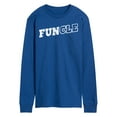 thumbnail image 1 of Instant Message - Funcle - Men's Long Sleeve T-Shirt, 1 of 6