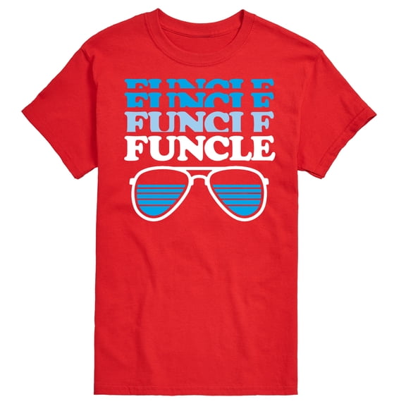 Instant Message - Funcle Shades - Men's Short Sleeve Graphic T-Shirt