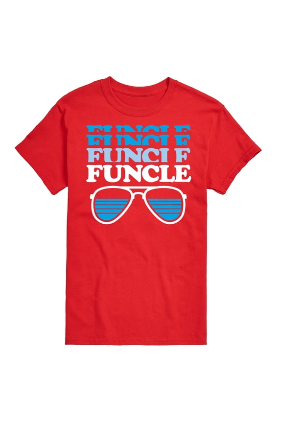 - Funcle Shades - Men's Short Sleeve Graphic T-Shirt