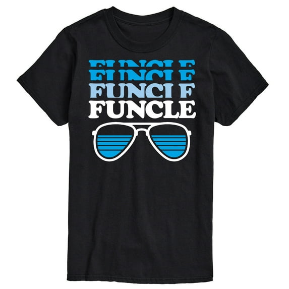 Instant Message - Funcle Shades - Men's Short Sleeve Graphic T-Shirt