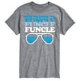 thumbnail image 1 of Instant Message - Funcle Shades - Men's Short Sleeve Graphic T-Shirt, 1 of 6