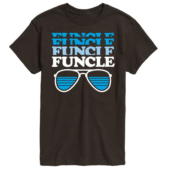 Instant Message - Funcle Shades - Men's Short Sleeve Graphic T-Shirt