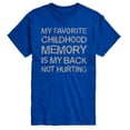 thumbnail image 1 of Instant Message - Funny Childhood Memory - Adult Short Sleeve T-shirt, 1 of 5