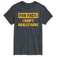 thumbnail image 1 of Instant Message - I Don't Really Care Short Sleeve Graphic T-Shirt, 1 of 5