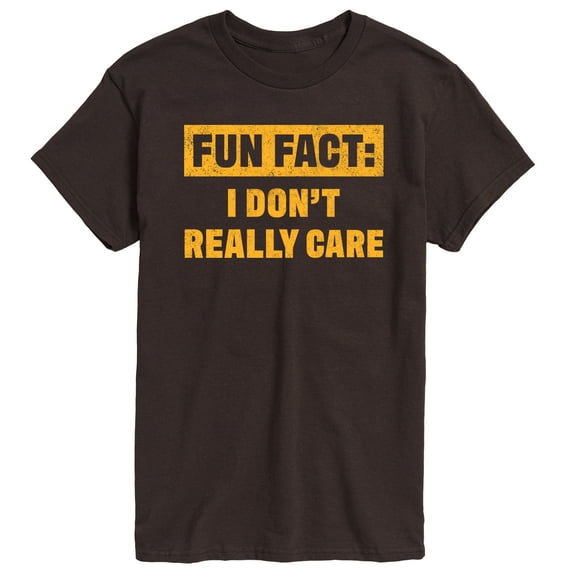 Instant Message - I Don't Really Care Short Sleeve Graphic T-Shirt