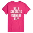thumbnail image 1 of Instant Message - Funny Sarcastic Comment Help - Adult Short Sleeve T-shirt, 1 of 4