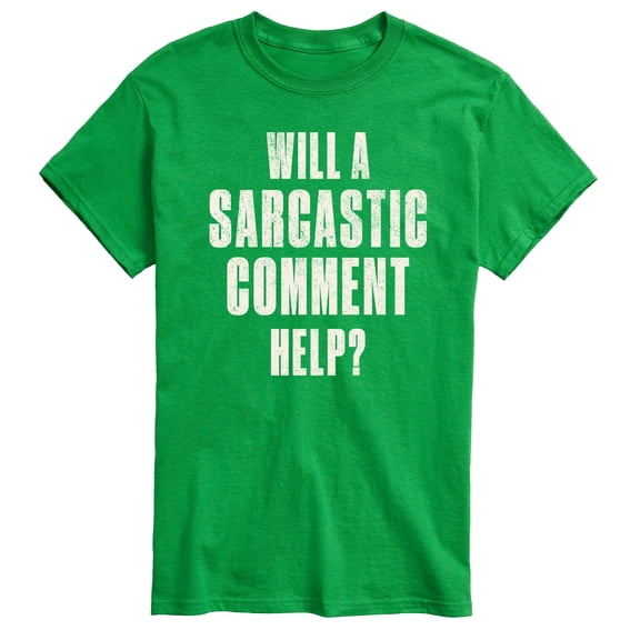 Instant Message - Funny Sarcastic Comment Help - Adult Short Sleeve T-shirt