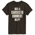 thumbnail image 1 of Instant Message - Funny Sarcastic Comment Help - Adult Short Sleeve T-shirt, 1 of 4