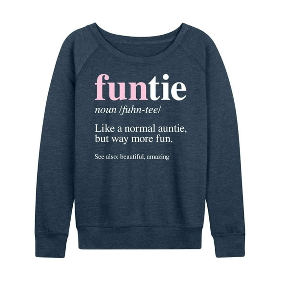 Instant Message - Funtie - Women's Lightweight French Terry Long Sleeve Shirt