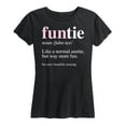 thumbnail image 1 of Instant Message - Funtie - Women's Short Sleeve Graphic T-Shirt, 1 of 5
