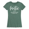 thumbnail image 1 of Instant Message - Funtie - Women's Short Sleeve Graphic T-Shirt, 1 of 6