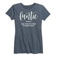 thumbnail image 1 of Instant Message - Funtie - Women's Short Sleeve Graphic T-Shirt, 1 of 6