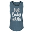 thumbnail image 1 of Instant Message - Fur Baby Mama - Women's Racerback Tank, 1 of 5