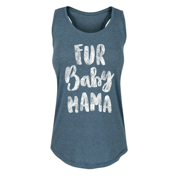 Instant Message - Fur Baby Mama - Women's Racerback Tank