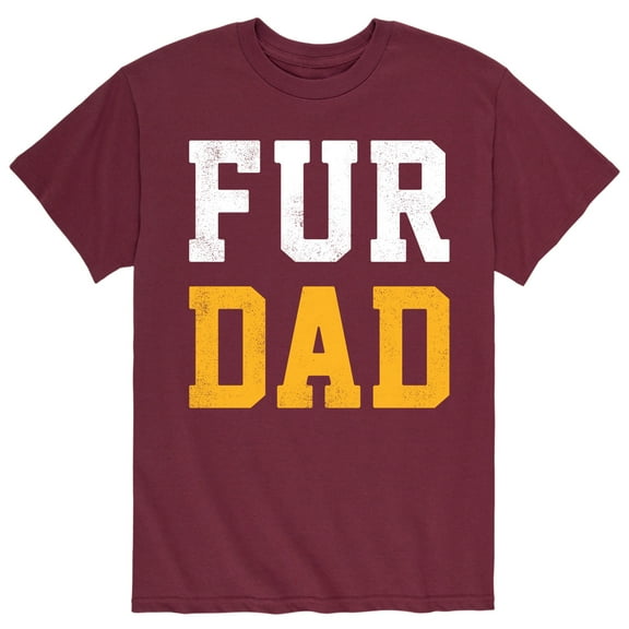 Instant Message - Fur Dad - Men's Short Sleeve Graphic T-Shirt