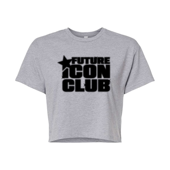 Instant Message - Future Icon Club - Women's Cropped Graphic T-Shirt