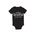 thumbnail image 1 of Instant Message - Future Rockstar Daddy - Infant One Piece, 1 of 4