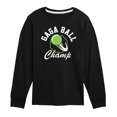thumbnail image 1 of Instant Message - Gaga Ball Champ - Toddler & Youth Long Sleeve Graphic T-Shirt, 1 of 5
