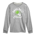 thumbnail image 1 of Instant Message - Gaga Ball Champ - Toddler & Youth Long Sleeve Graphic T-Shirt, 1 of 5