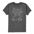 thumbnail image 1 of Instant Message - Game Controller Rendering - Youth Short Sleeve Graphic T-shirt, 1 of 5