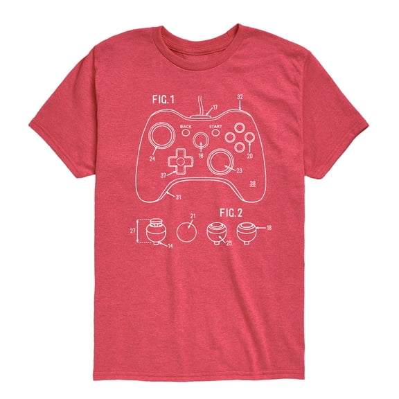 Instant Message - Game Controller Rendering - Youth Short Sleeve Graphic T-shirt