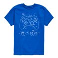 thumbnail image 1 of Instant Message - Game Controller Rendering - Youth Short Sleeve Graphic T-shirt, 1 of 5